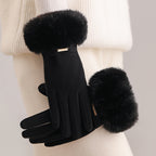 Gants femme, vue de dos de la main