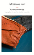 Gants demi-doigts, vue détail