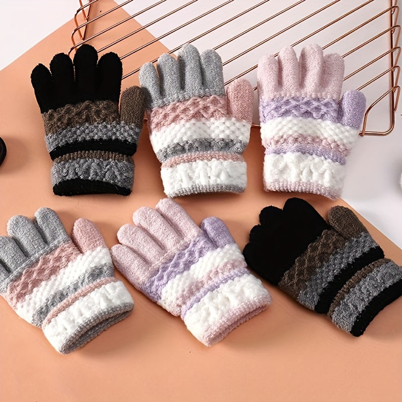 Gants enfant maternelle, vue détail