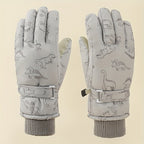 Gants enfant coloris gris