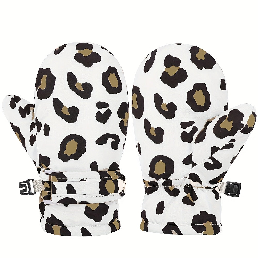 Gants de ski enfant coloris blanc