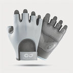 Gants de vélo gris