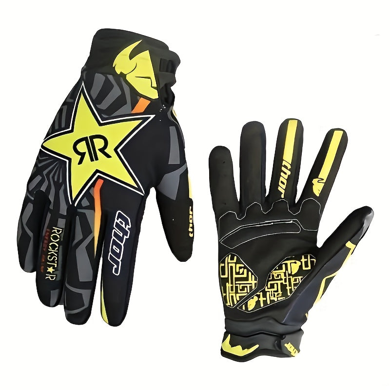Gants de vélo, vue détail