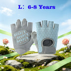 Gants enfant demi-doigts, vue détail