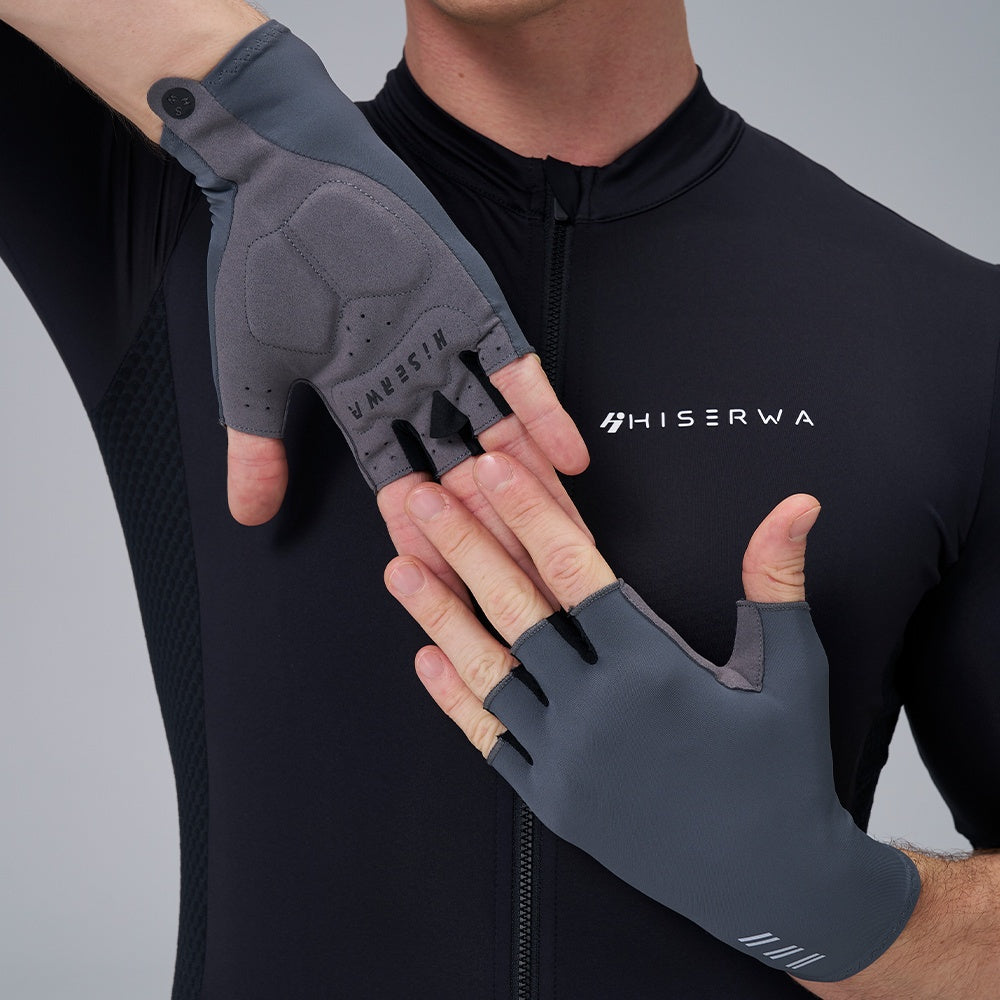 Gants de vélo, vue portée