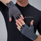 Gants de vélo, vue portée