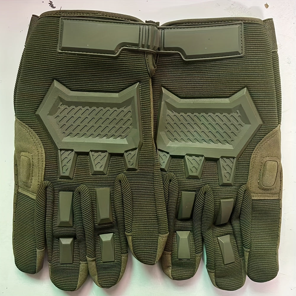Gants homme vert armée