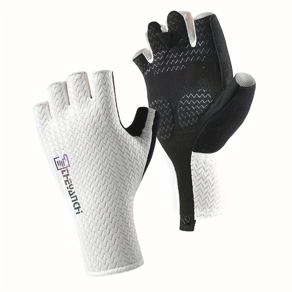 Gants de vélo blanc
