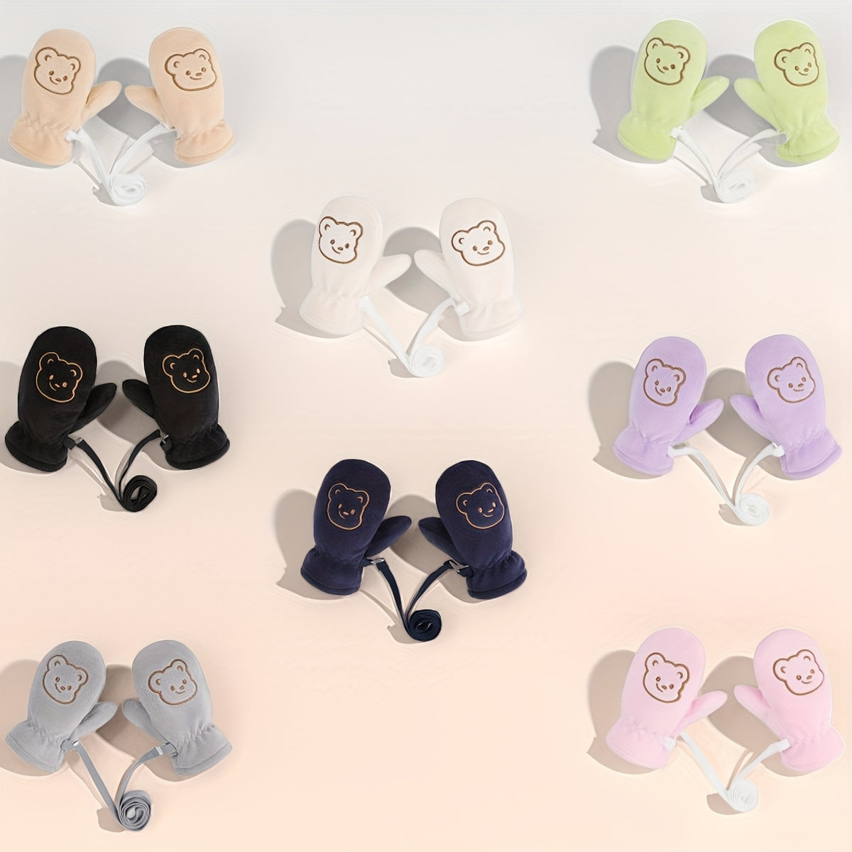 Gants enfant thermiques extensibles