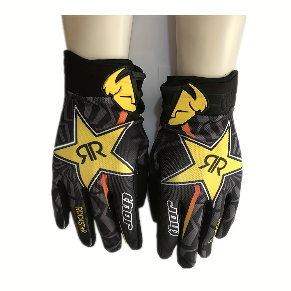 Gants de vélo, vue détail