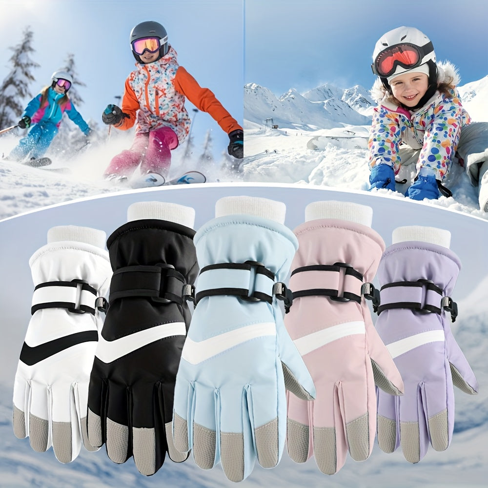 Gants de ski enfant, vue détail