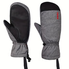 Gants de ski gris