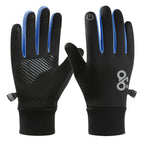 Gants de vélo enfant coloris bleu