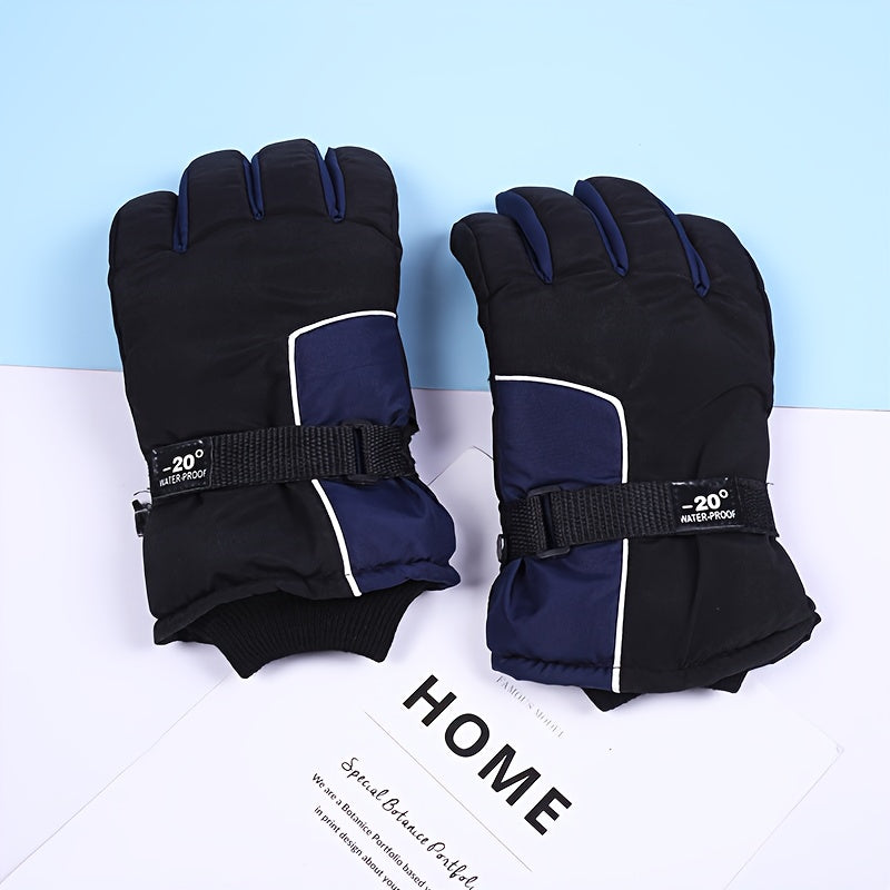 Gants de ski enfant coloris vert