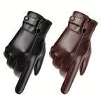 Gants homme, fermeture bouton pression