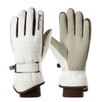 Gants de ski blanc