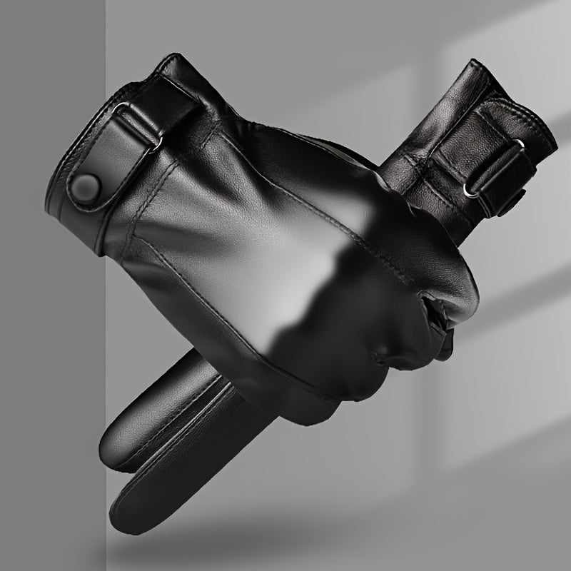 Gants homme coloris noir