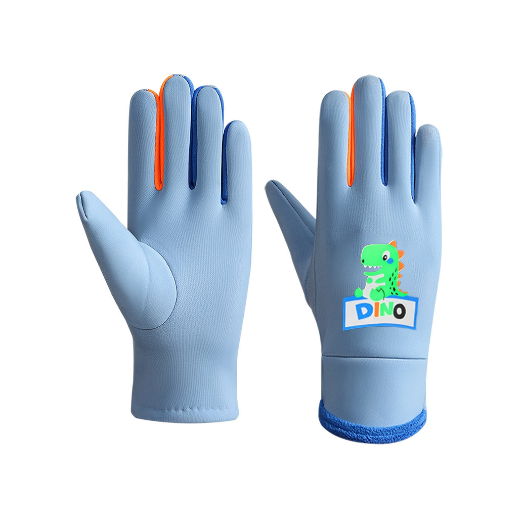 Gants enfant tissés, vue détail