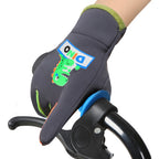 Gants enfant tissés, vue détail