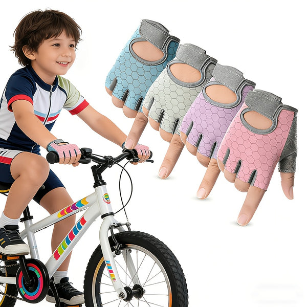 Gants enfant demi-doigts