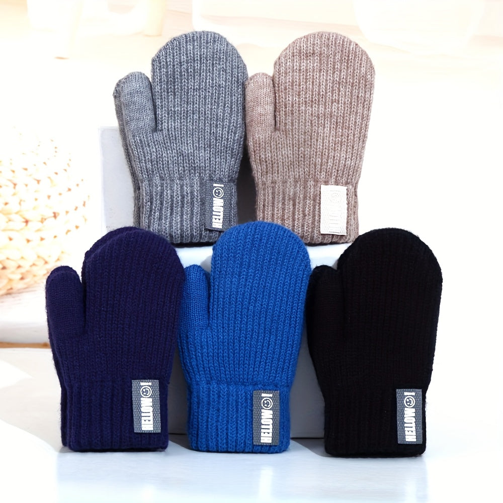 Gants enfant double couche, vue détail