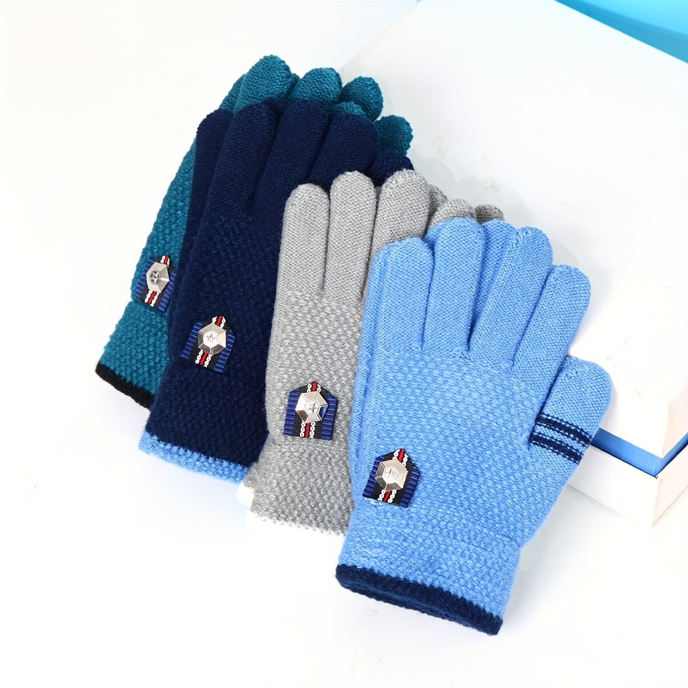 Gants enfant, présentation des coloris à plat