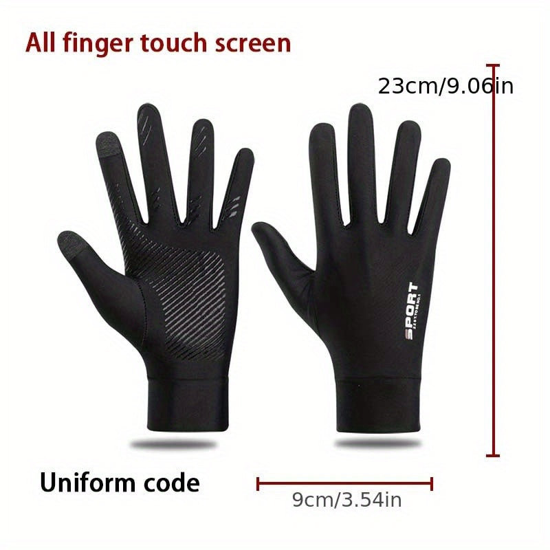 Gants de vélo noir