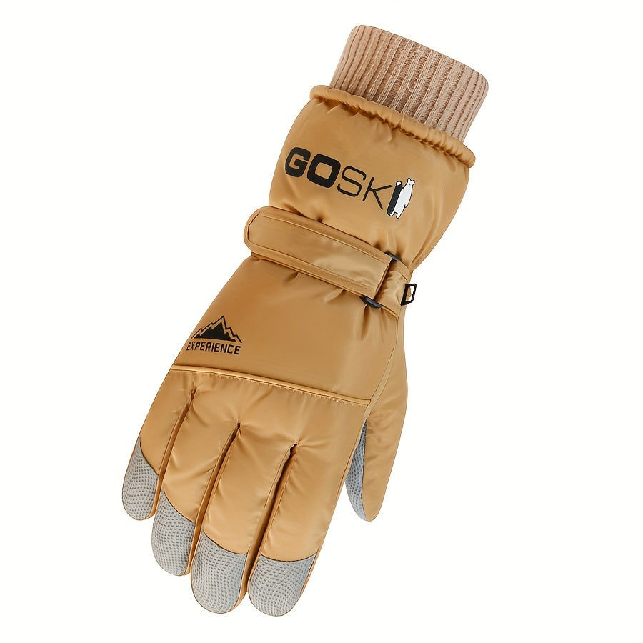 Gants de ski kaki