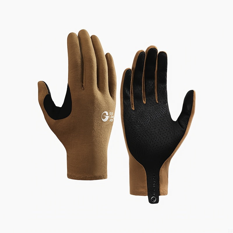 Gant de sport brun