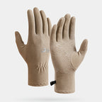 Gants polaire kaki