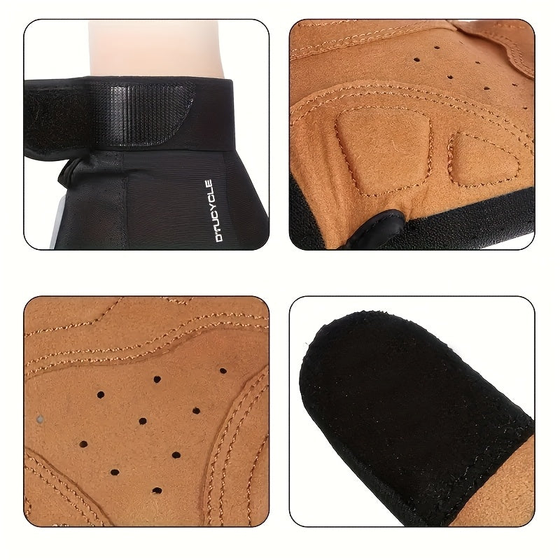 Gants de vélo, vue portée