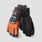Gants enfant coloris gris foncé